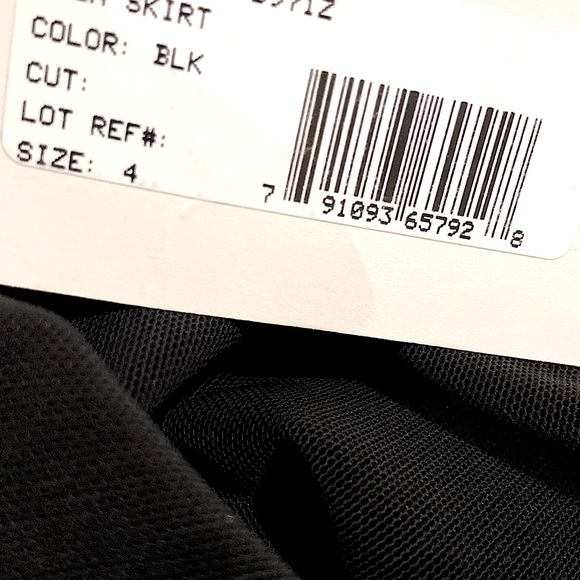 NWT Cinq A Sept/Cinq à Sept Ruched Mesh Tie Skirt, Size 4 - Picture 8 of 9